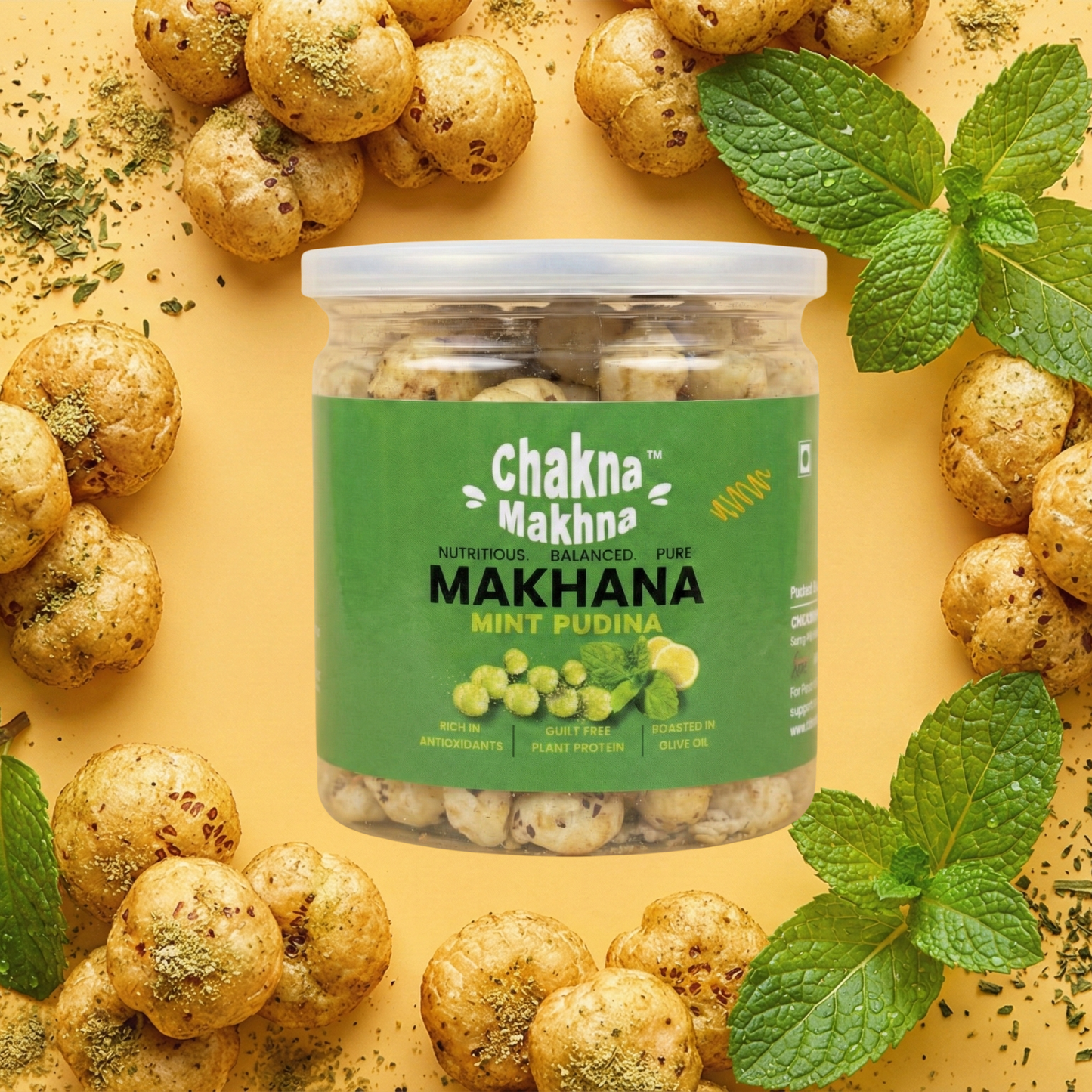 CHAKNA MAKHNA Mint Pudina Makhana - 40g