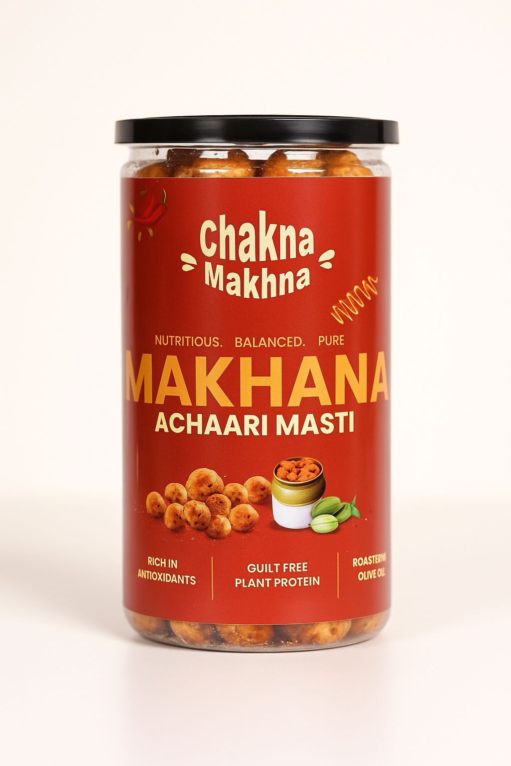 CHAKNA MAKHNA Achaari Masti Makhana - 80g
