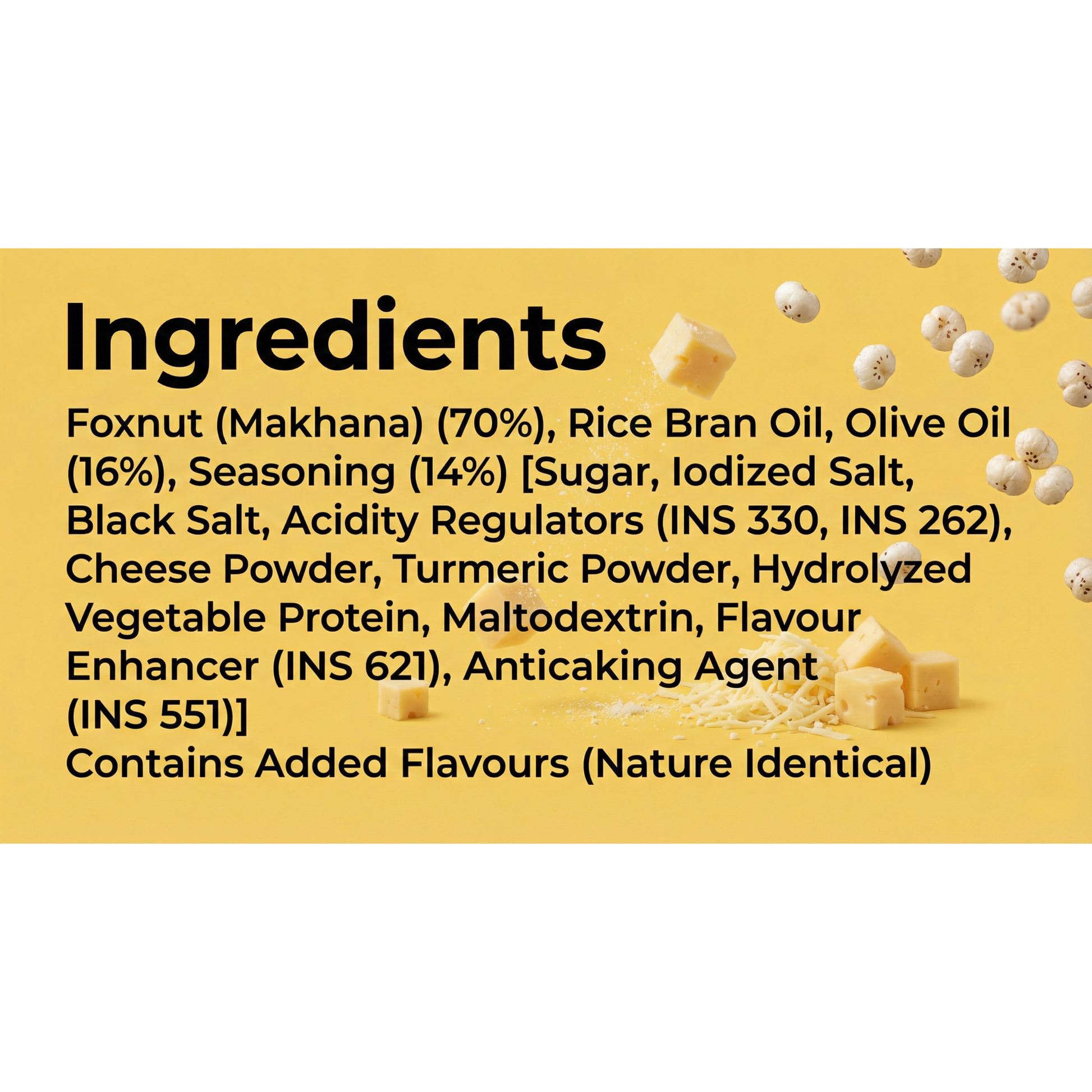 Salt & Pepper makhana snack — healthy fox nuts by Chakna Makhna India