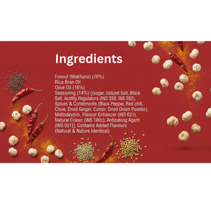 CHAKNA MAKHNA Achaari Masti Makhana - 80g