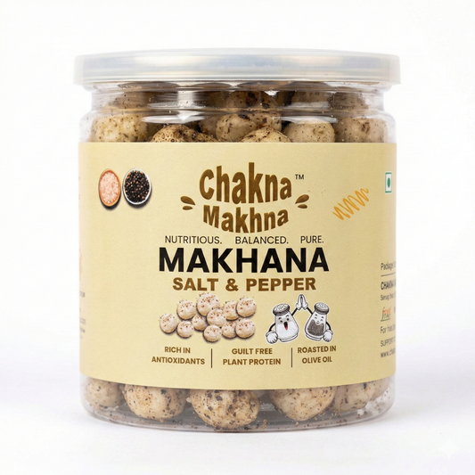 CHAKNA MAKHNA Salt & Pepper Makhana - 40g