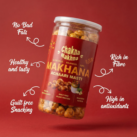 CHAKNA MAKHNA Achaari Masti Makhana - 80g