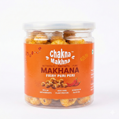 CHAKNA MAKHNA Fiery Peri Peri Makhana - 40g