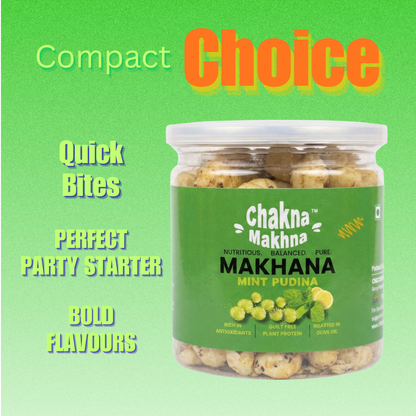 CHAKNA MAKHNA Mint Pudina Makhana - 40g