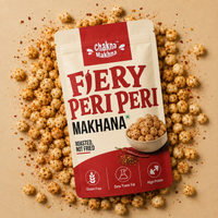 CHAKNA MAKHNA Fiery Peri Peri Makhana - 55gs - Stand Up Pack