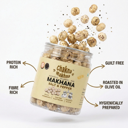 CHAKNA MAKHNA Salt & Pepper Makhana - 40g