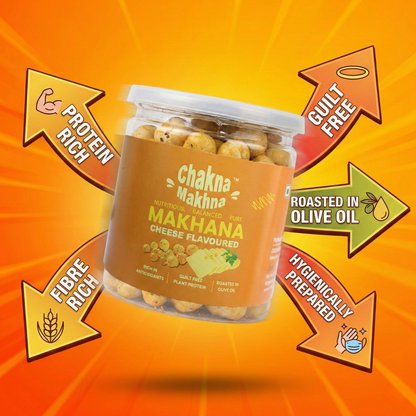 CHAKNA MAKHNA Cheese Flavoured Makhana - 40g