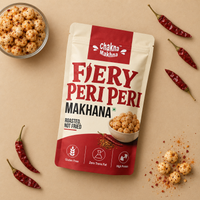 CHAKNA MAKHNA Fiery Peri Peri Makhana - 55gs - Stand Up Pack