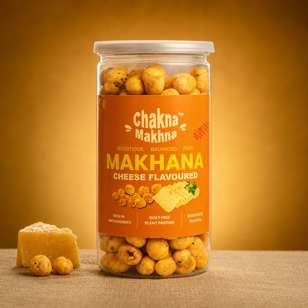 CHAKNA MAKHNA Cheese Flavoured Makhana - 80g