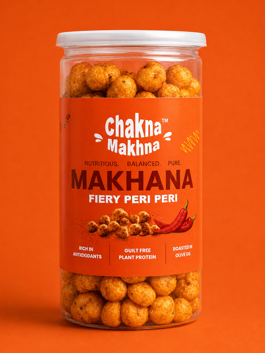 CHAKNA MAKHNA Fiery Peri Peri Makhana - 80g
