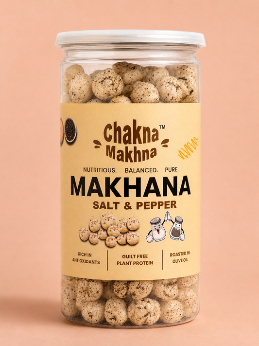 CHAKNA MAKHNA Salt & Pepper Makhana - 80g