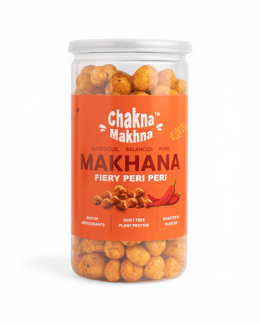 CHAKNA MAKHNA Fiery Peri Peri Makhana - 80g