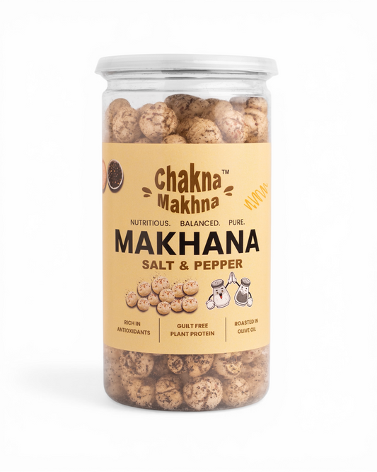 CHAKNA MAKHNA Salt & Pepper Makhana - 80g