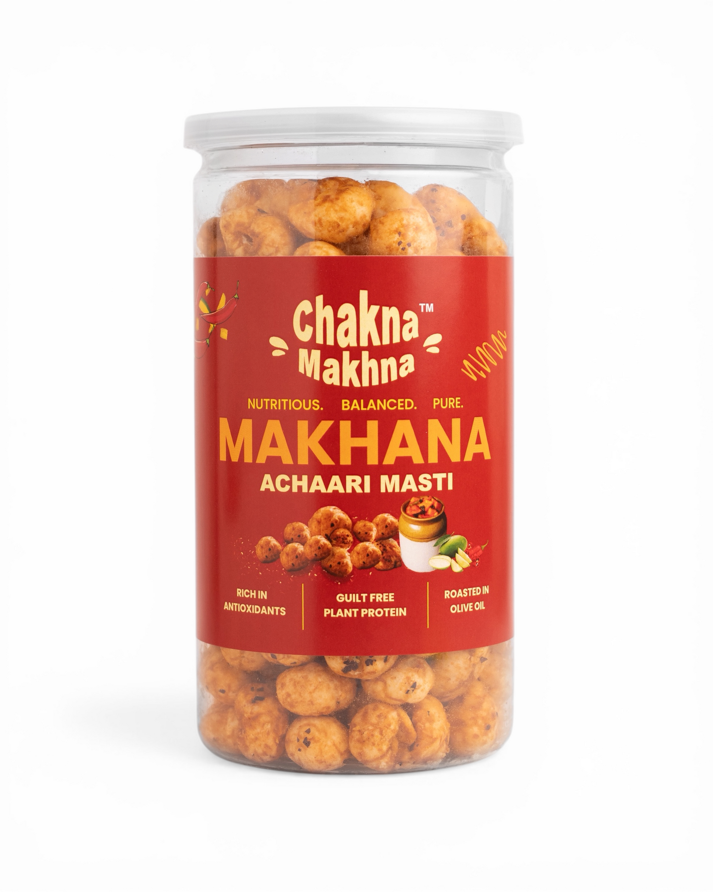 CHAKNA MAKHNA Achaari Masti Makhana - 80g