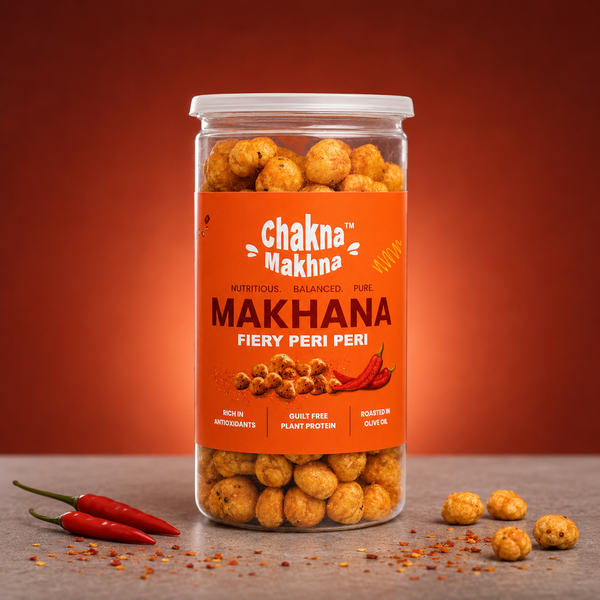 CHAKNA MAKHNA Fiery Peri Peri Makhana - 80g