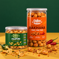 Chakna Makhna Combo — Fiery Peri Peri Makhana + Jalapeño Makhana Chips | Puffs & Chips Duo