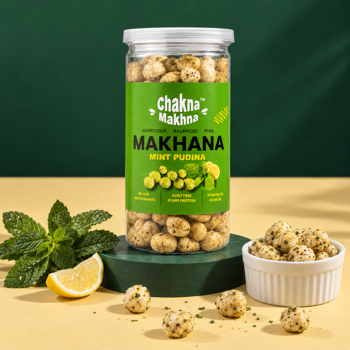 Chakna Makhna Combo — Jalapeño Chips + Mint Pudina Makhana + Peri Peri Chips | Puffs & Chips Trio