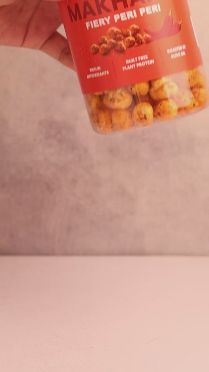 CHAKNA MAKHNA Fiery Peri Peri Makhana - 80g