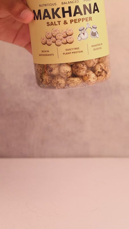 CHAKNA MAKHNA Salt & Pepper Makhana - 80g